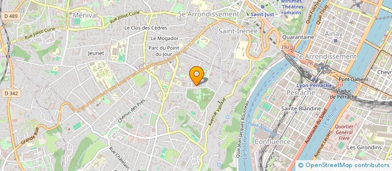 localisation de l'entreprise MADAME PASCALE TOURNIER  SAINTE-FOY-LES-LYON