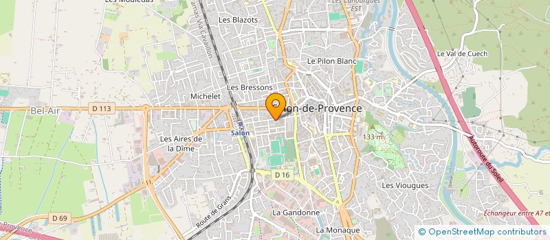 localisation de l'entreprise MADAME PASCALE TRESCA  SALON-DE-PROVENCE