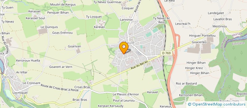 localisation de l'entreprise MADAME PASCALE TREVIEN  TAULE