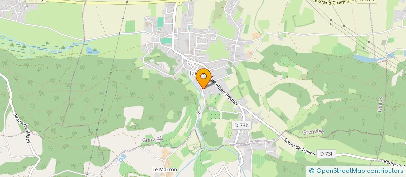 localisation de l'entreprise MADAME PASCALE TRICOT  IZEAUX