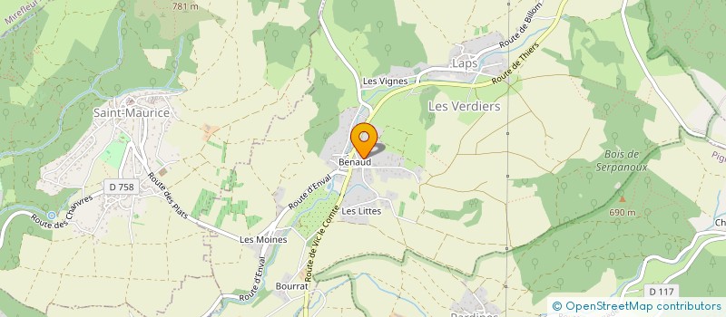 localisation de l'entreprise MADAME PASCALE TURBERT  LAPS