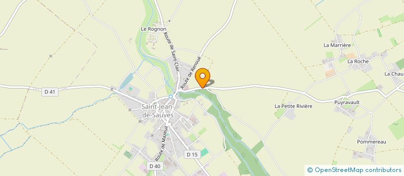 localisation de l'entreprise MADAME PASCALE TURQUOIS à SAINT-JEAN-DE-SAUVES