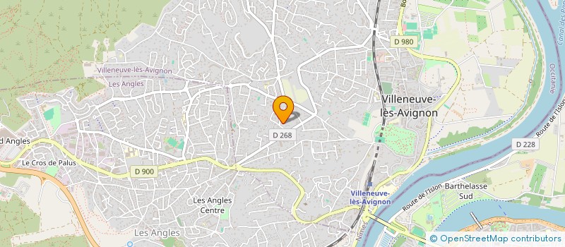 localisation de l'entreprise MADAME PASCALE VADROT  VILLENEUVE-LES-AVIGNON