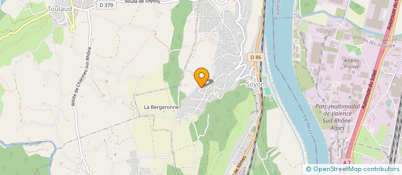 localisation de l'entreprise MADAME PASCALE VERBAERE  SOYONS