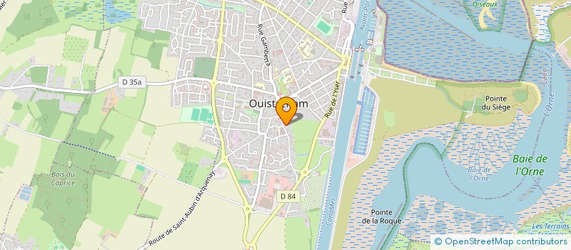 localisation de l'entreprise MADAME PASCALE VERJUS  OUISTREHAM