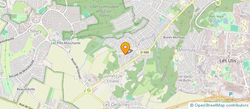 localisation de l'entreprise MADAME PASCALE VERLET à GOMETZ-LE-CHATEL