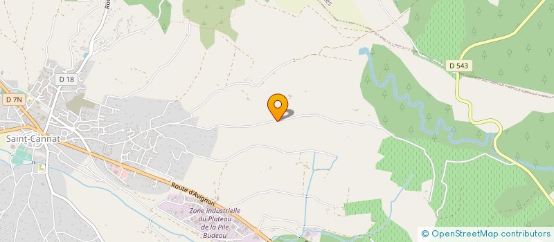 localisation de l'entreprise MADAME PASCALE VILLEVIEILLE  SAINT-CANNAT