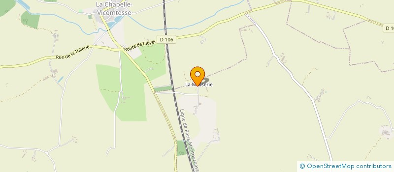 localisation de l'entreprise MADAME PASCALE VITRY  LA CHAPELLE-VICOMTESSE