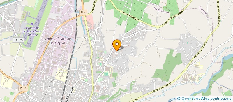 localisation de l'entreprise MADAME PASCALE WIRZ  MONTELIMAR