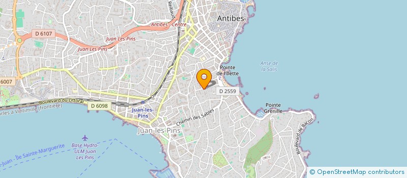 localisation de l'entreprise MADAME PASCALE-YVONNE GARRIGUES  SAINT-TROPEZ