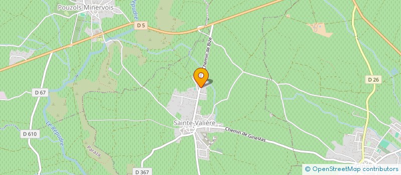 localisation de l'entreprise MADAME PASCALE ZAMORA  SAINTE-VALIERE