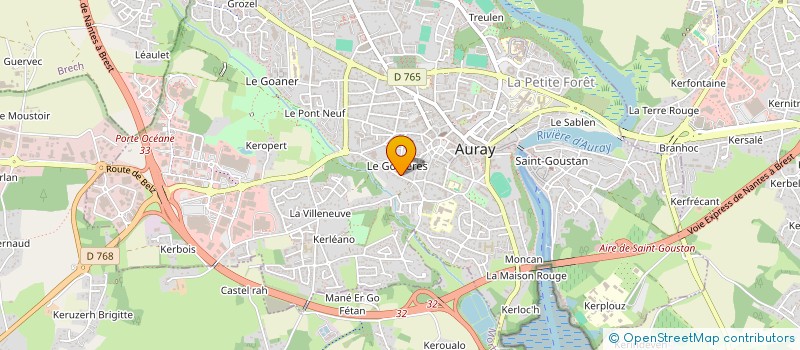 localisation de l'entreprise MADAME PASCALE ZIMMERMANN à PLOUGOUMELEN