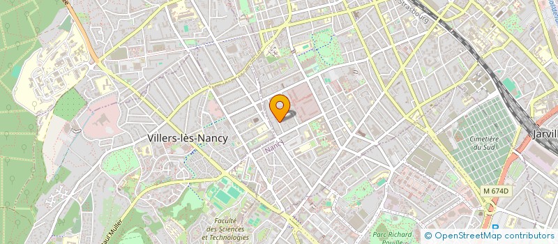 localisation de l'entreprise MADAME PASCALE ZONCA  NANCY