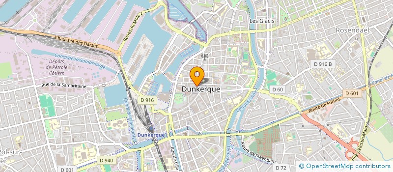 localisation de l'entreprise MADAME PASCALIE PENIGUEL à DUNKERQUE