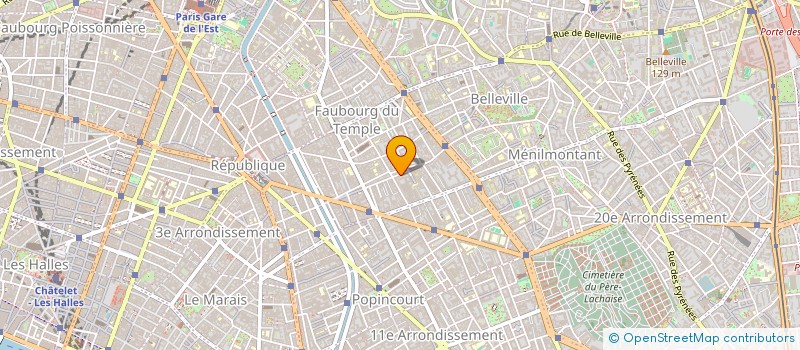 localisation de l'entreprise MADAME PASCALINE ALBICINI  PARIS