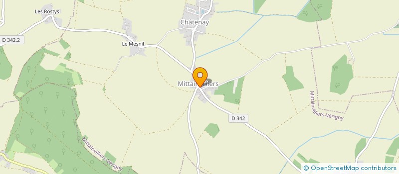 localisation de l'entreprise MADAME PASCALINE BOISSEAU à MITTAINVILLIERS-VERIGNY