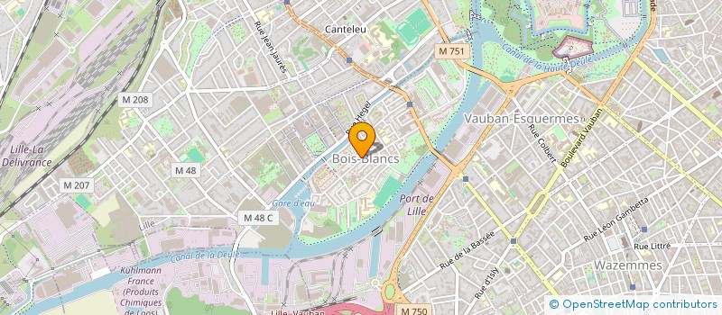 localisation de l'entreprise MADAME PASCALINE BOYRON  LILLE