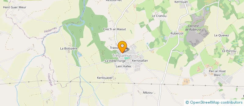 localisation de l'entreprise MADAME PASCALINE BUTTIN  TREGLAMUS