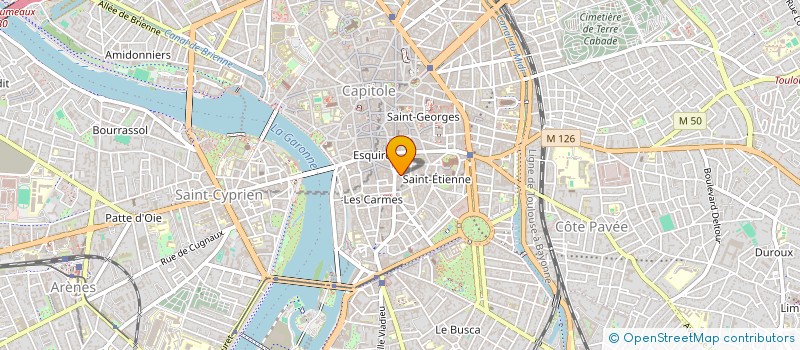 localisation de l'entreprise MADAME PASCALINE CASTELLON à TOULOUSE