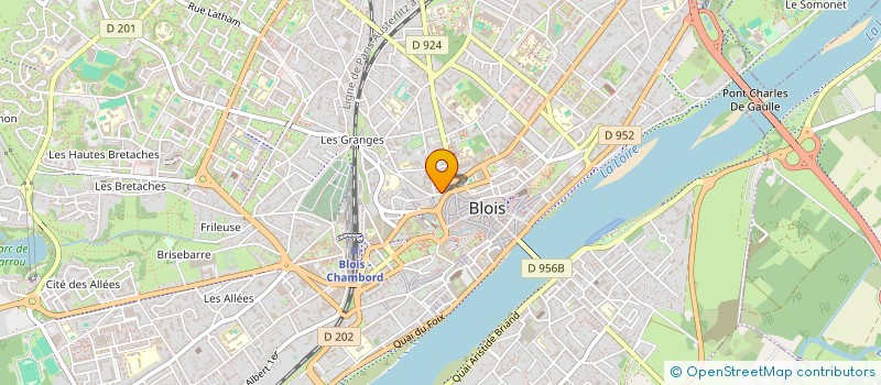 localisation de l'entreprise MADAME PASCALINE CHAUVEAU à BLOIS