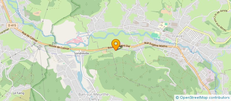 localisation de l'entreprise MADAME PASCALINE COLET  FRAIZE