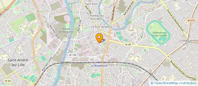 localisation de l'entreprise MADAME PASCALINE CONSTANS  MONS-EN-BARUL