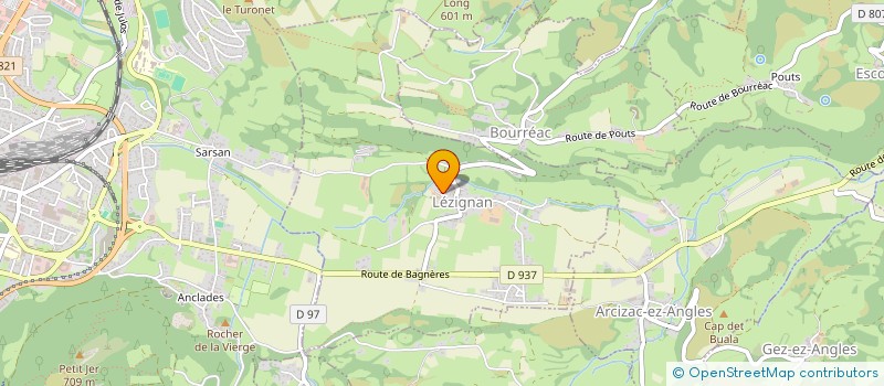 localisation de l'entreprise MADAME PASCALINE COUSIN  LEZIGNAN