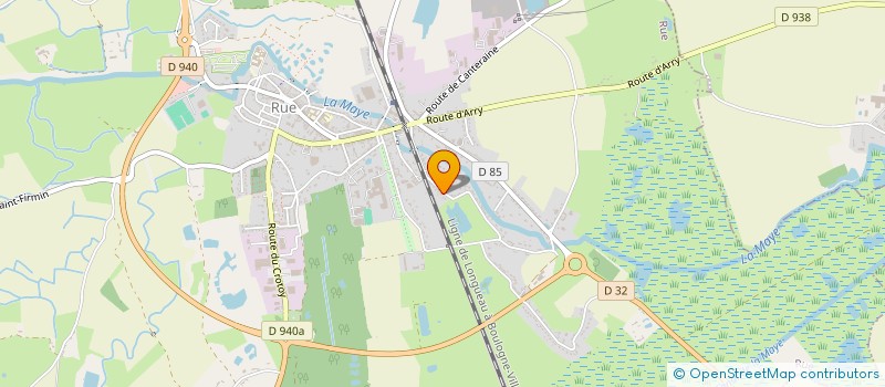 localisation de l'entreprise MADAME PASCALINE DANTIN  RUE