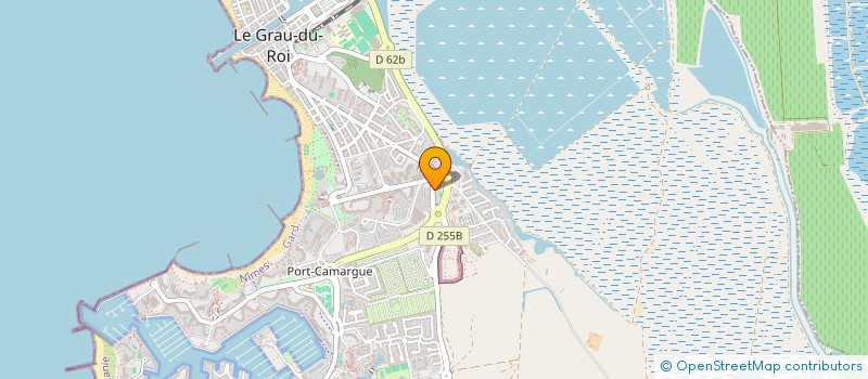 localisation de l'entreprise MADAME PASCALINE DESCHAMPS  LE GRAU-DU-ROI