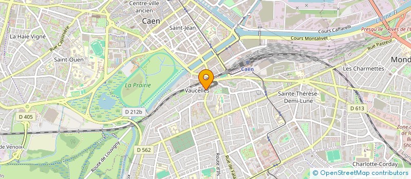 localisation de l'entreprise MADAME PASCALINE DETOEUF à CAEN