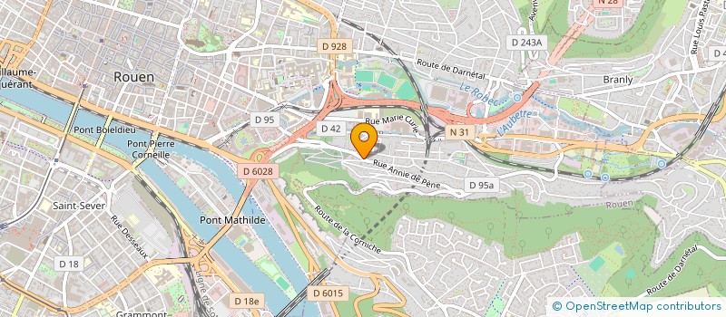 localisation de l'entreprise MADAME PASCALINE DEUVE  ROUEN