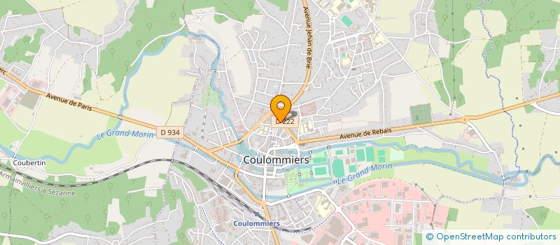 localisation de l'entreprise MADAME PASCALINE DOBIGNY à COULOMMIERS