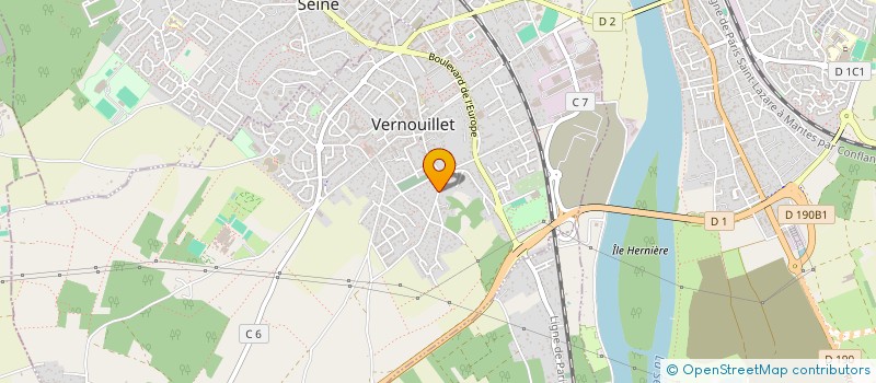 localisation de l'entreprise MADAME PASCALINE DUMAS à VERNOUILLET