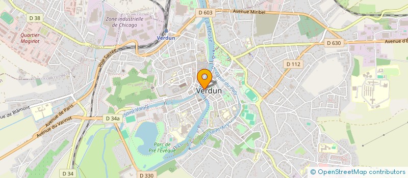 localisation de l'entreprise MADAME PASCALINE GAMBI à VERDUN