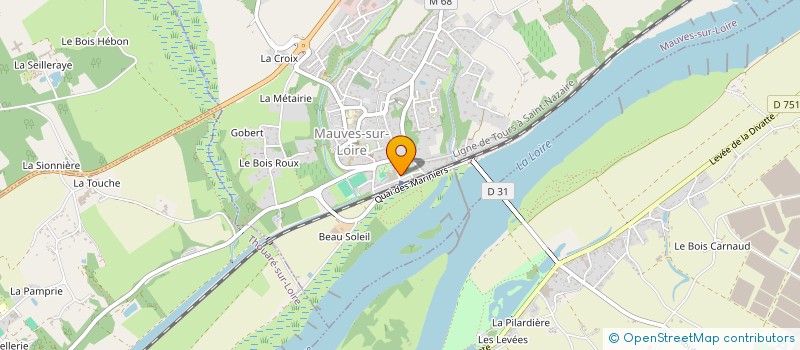localisation de l'entreprise MADAME PASCALINE HENRY à CHALLANS