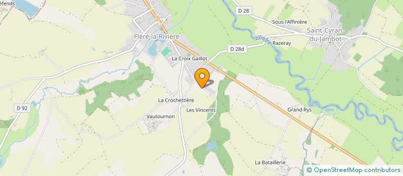 localisation de l'entreprise MADAME PASCALINE HERVIEU à CLERE-DU-BOIS