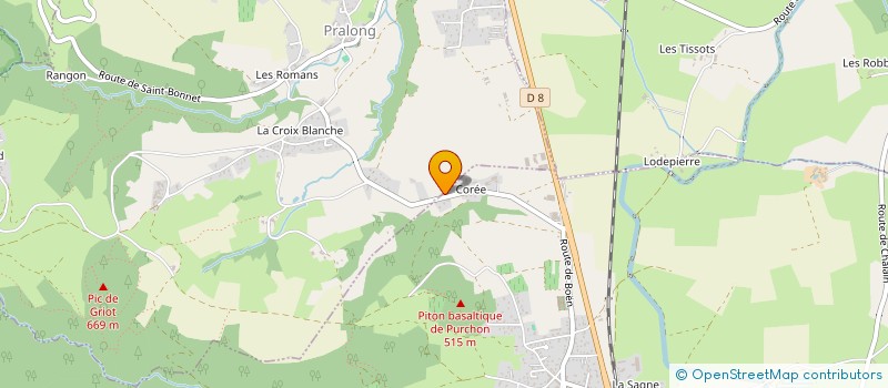 localisation de l'entreprise MADAME PASCALINE LAIR  MONTBRISON