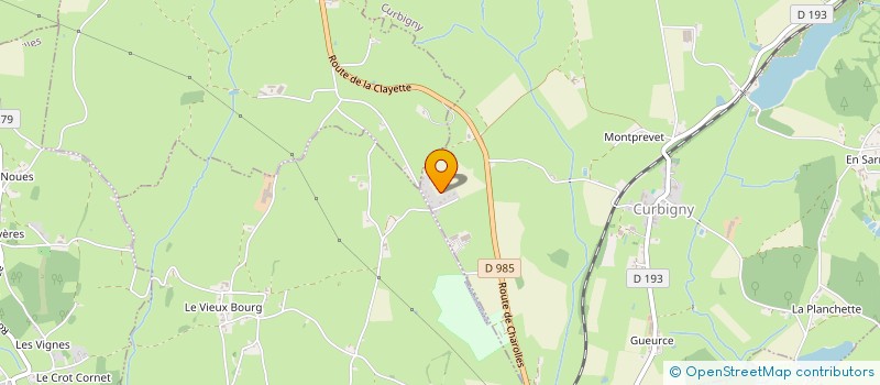 localisation de l'entreprise MADAME PASCALINE LEMARINIER  SAINT-CHRISTOPHE-EN-BRIONNAIS