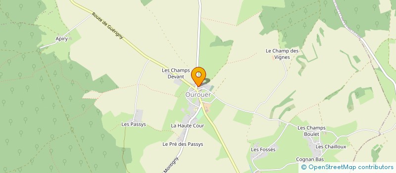 localisation de l'entreprise MADAME PASCALINE LEPOUTRE à VAUX D'AMOGNES