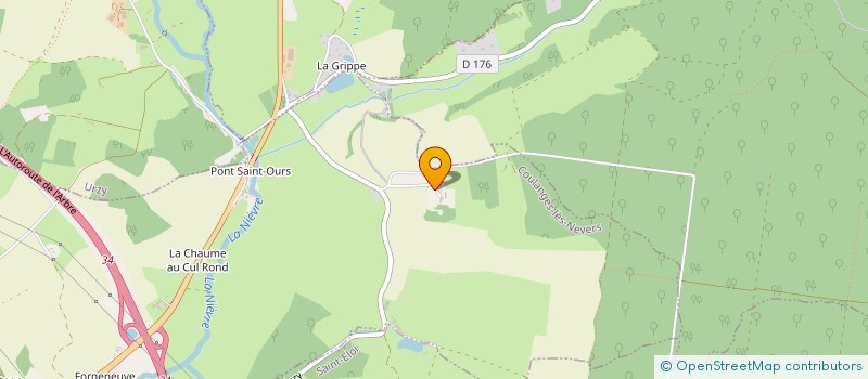 localisation de l'entreprise MADAME PASCALINE LOQUET  COULANGES-LES-NEVERS