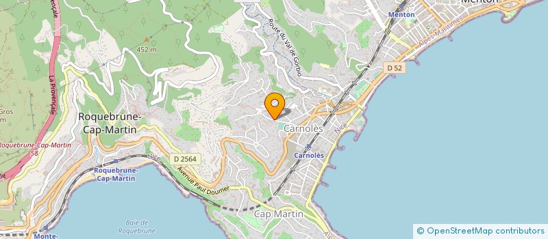 localisation de l'entreprise MADAME PASCALINE LOUIS DIT SULLY à ROQUEBRUNE-CAP-MARTIN