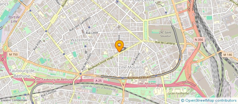 localisation de l'entreprise MADAME PASCALINE MOUVEAUX à LILLE