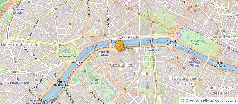 localisation de l'entreprise MADAME PASCALINE NOACK  PARIS