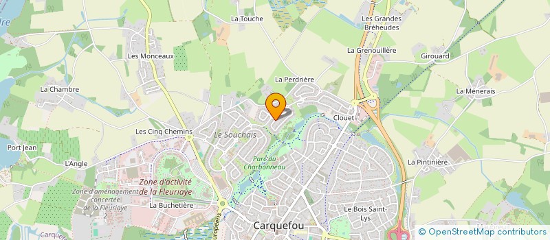 localisation de l'entreprise MADAME PASCALINE NOMAS à CARQUEFOU