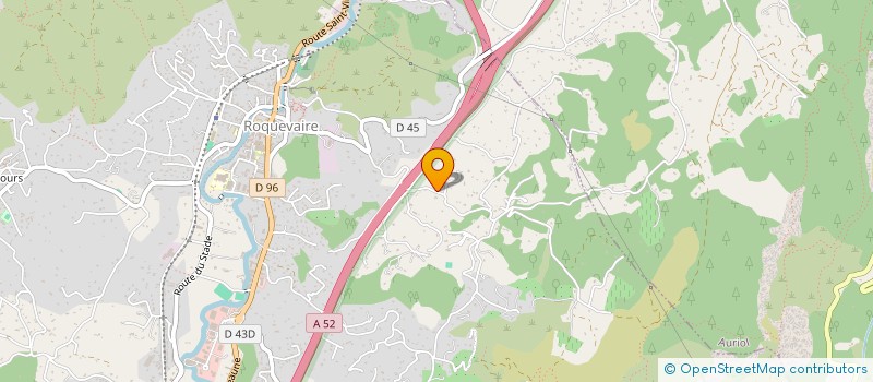 localisation de l'entreprise MADAME PASCALINE OLIVIERI  ROQUEVAIRE