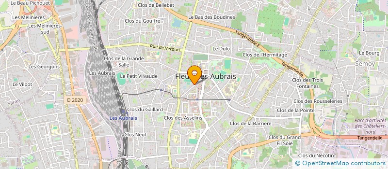 localisation de l'entreprise MADAME PASCALINE PERIGAULT à FLEURY-LES-AUBRAIS
