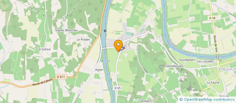 localisation de l'entreprise MADAME PASCALINE PETITBERGHIEN  SERIGNAC