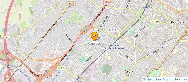 localisation de l'entreprise MADAME PASCALINE POTTIER  WASQUEHAL