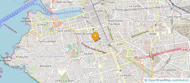 localisation de l'entreprise MADAME PASCALINE ROI à MARSEILLE