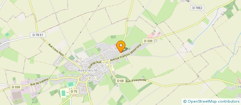 localisation de l'entreprise MADAME PASCALINE THILLIEZ à AVESNES-LE-COMTE